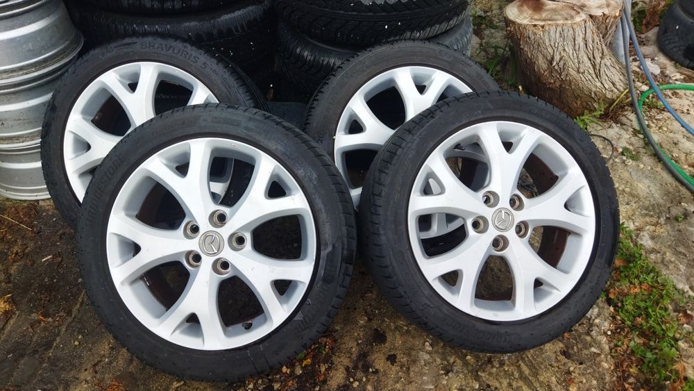 Оригинални джанти с гуми 17" за мазда