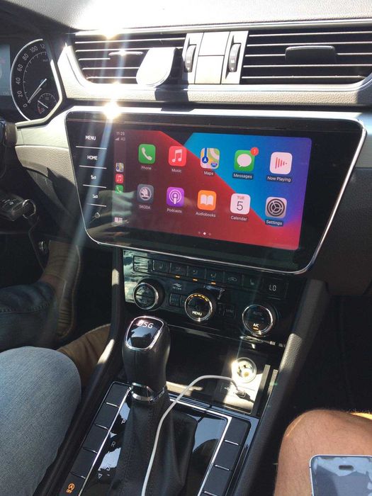 Škoda Активиране Apple CarPlay Android Auto Шкода Skoda Андроид Ауто