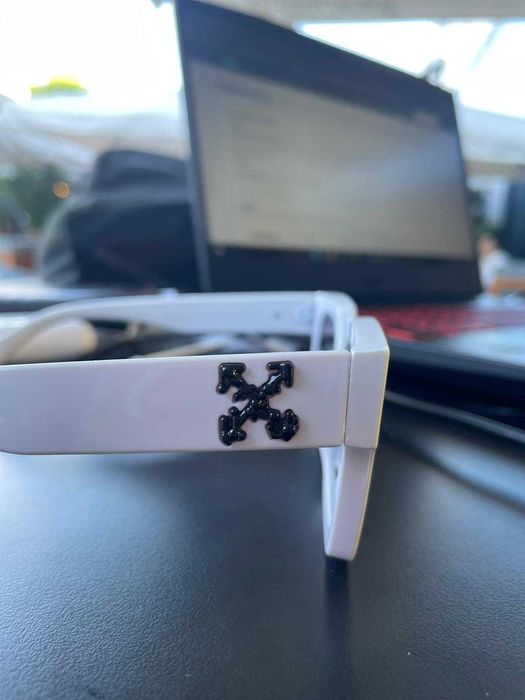 Ochelari Off White albi