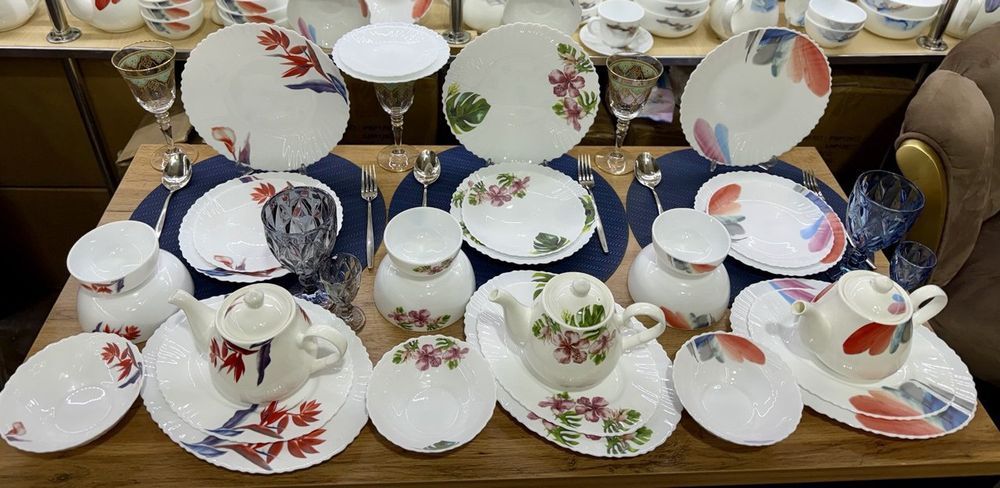 Pasabahche, Luminarc, Небьющийся посуда набор 12 персон