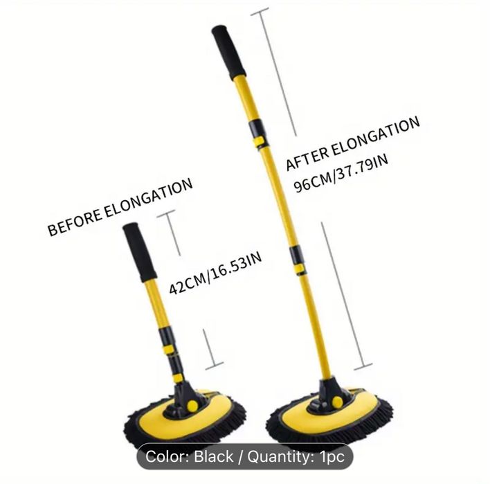 Микрофибърен Моп за автомобил - Разтегателен