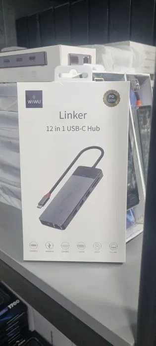Адаптер-переходник Wiwu Linker 12 in 1 USB-C Hub