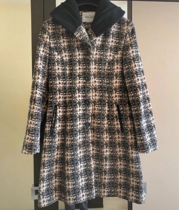 Palton cu lana si captuseala matlasata - Moda Alis