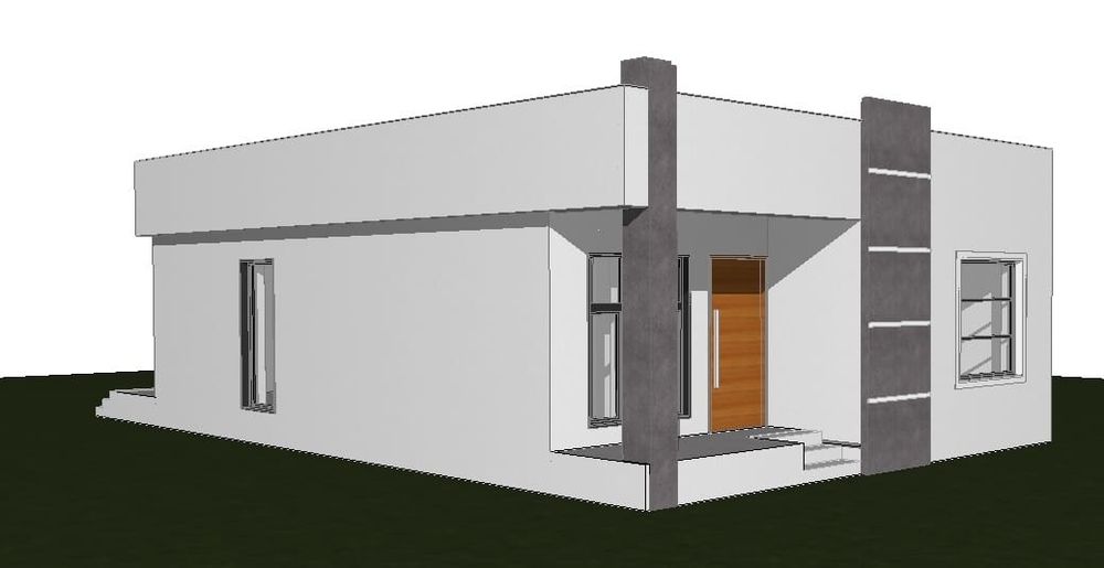 Casa Pe  Parter In Zona Aeroportului  - Gaze / Asfalt