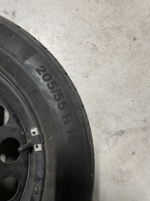 Roata rezerva R16 + cauciuc 205 / 55 / R16 5 x 112 Volkswagen skoda