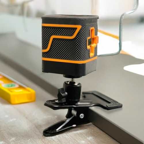 Лазерен нивелир с кръстосани линии Bigstren, самонивелиращ се, зелен лъч