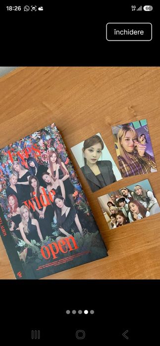 Album k-pop Twice,"Eyes Wide Open",Story Version,ca si nou
