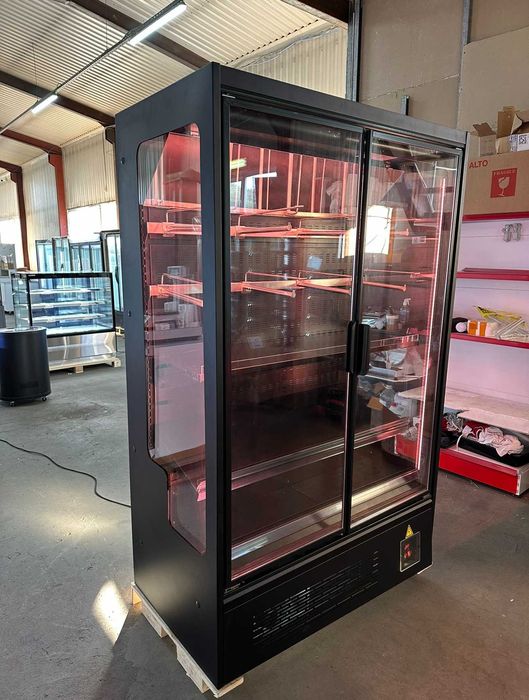 Vitrina Frigorifica pentru carne cu carlige / Premium/ 135cm/ NOU