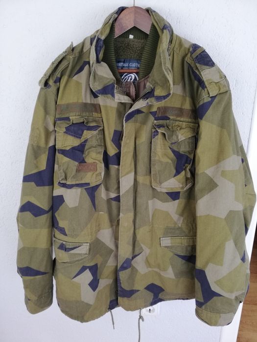 Geaca Brandit xxxl camuflaj și blana