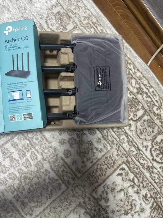 TP-Link Archer C6 Маршрутизатор AC1200 MU-MIMO