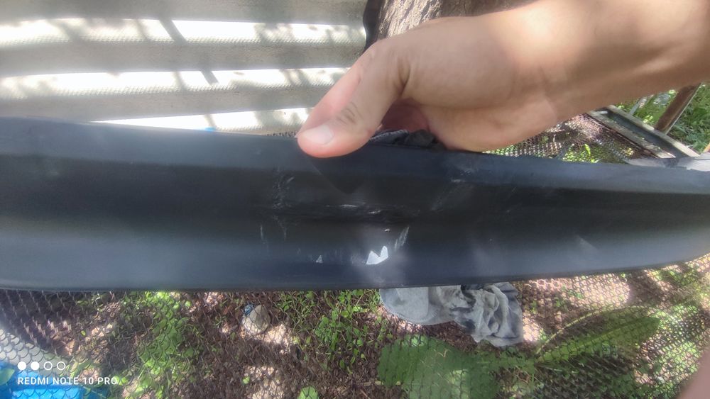 Юбка заднего бампера