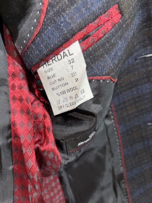 Пиджак школьнику 7 лет Турецкий Herdal