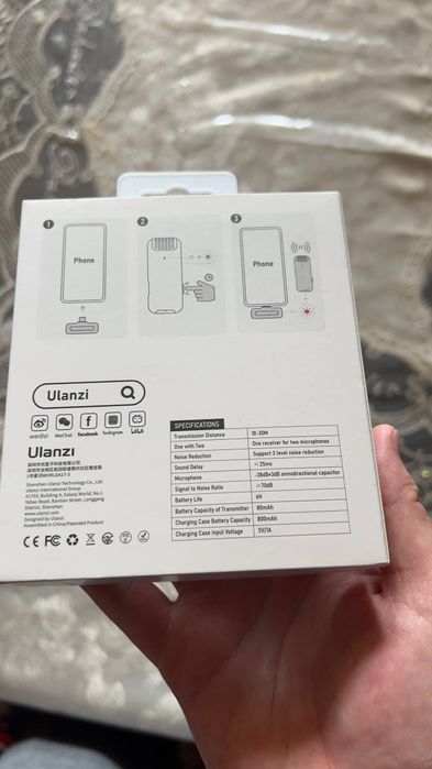 Mikrofon Ulanzi J12