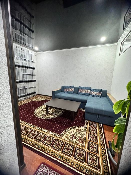 Сдается 2x комнатная квартира 
С обстановкой 
Горде Алмалыке
Космосе