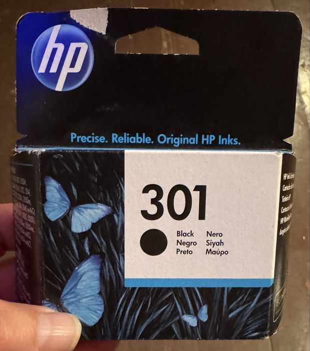 ГЛАВА  За принтер HP 301