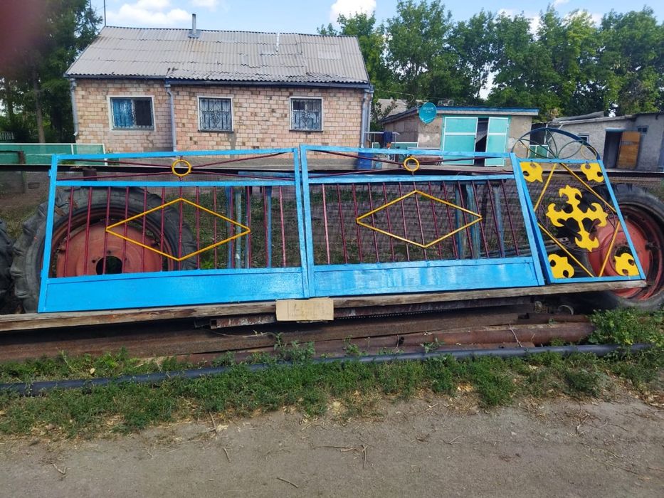 Ворота с калиткой