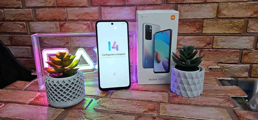 Redmi 10 Octacore  4+2GB RAM/128GB Stocare Camera 50MP Baterie 5000mAh