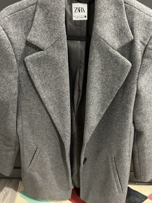 Palton Zara dama gri masura S