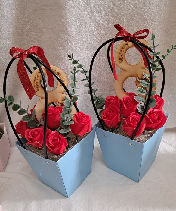 Ароматни сапунени букети