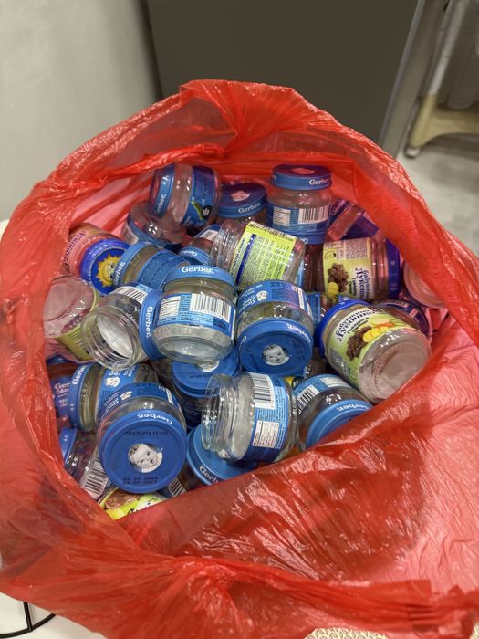 Продам баночки от Gerber