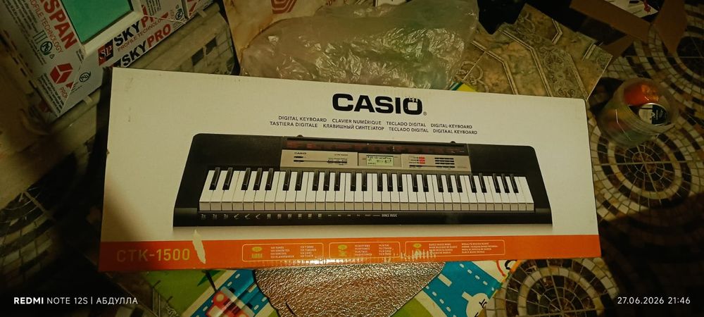 Синтезатор Casio CTK 1500