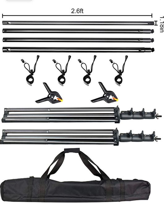 Фонова система 3х3 . Тежко товарна! Стойка. Трипод. Фото. Видео.