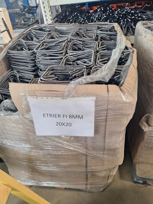 vând  etrieri fier beton fasonat 8.10.12.14 după cererea clientului pentru mai multe detalii sunați 0759 508 662
