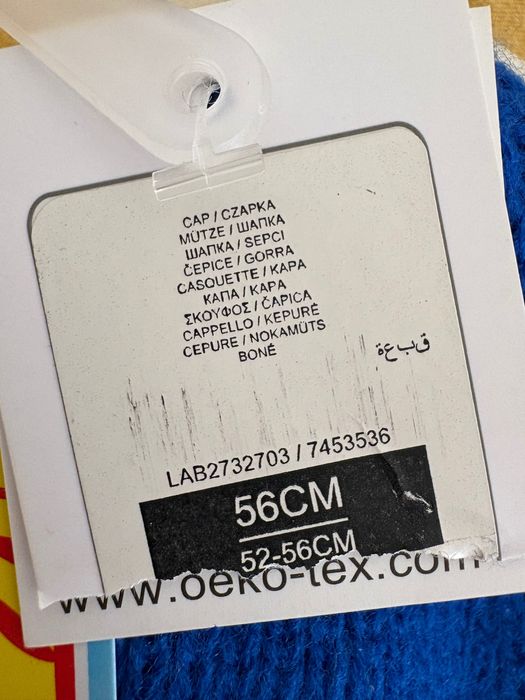 Caciula Hot Wheels albastra, noua, cu eticheta