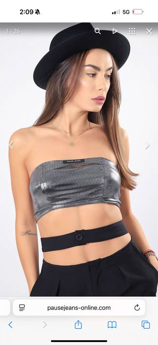ТОП на pausse silver