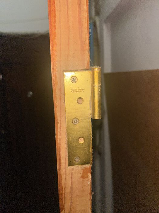 Деревянная дверь б/у