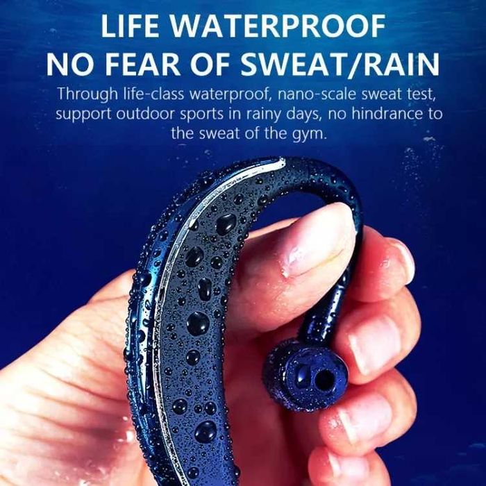 Casca Bluetooth Stereo Super usoara Compatibila iOS, Android Negru Gri