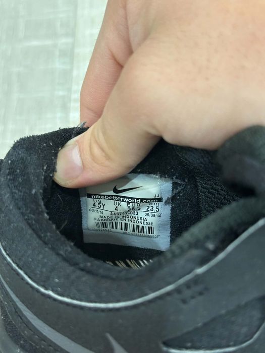 Nike Free Run 2 GS Black/Dark Grey