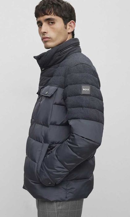 BOSS мужская зимняя куртка РАЗМЕР 54