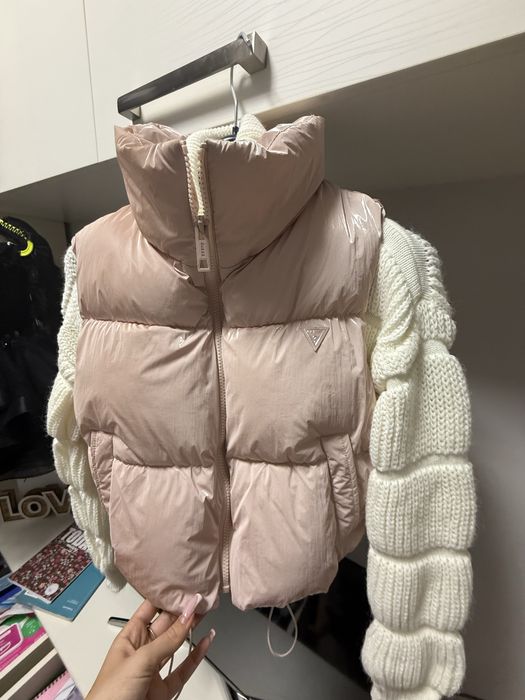 Дамски елек Guess – бледо розов