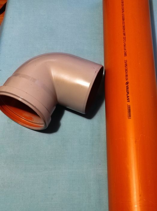 Țeava PVC 160 / Cot PVC 90° 160