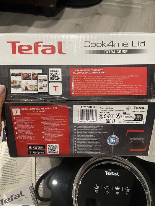 Запичащ капак Tefal Extra Crisp EY150830