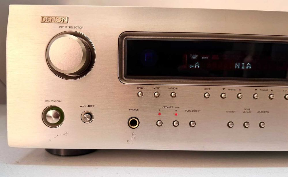 Denon DRA 500 AE amplificator statie stereo sunet sublim