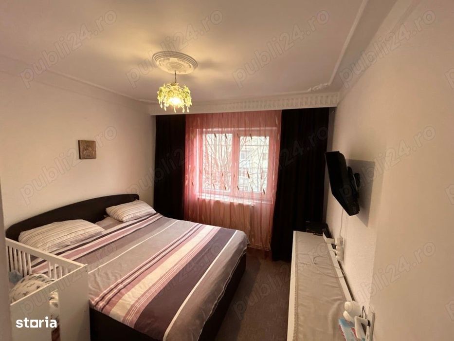 PACURARI-ap.2 camere, 42 m2, et.4 cu pod, mobilat si utilat!