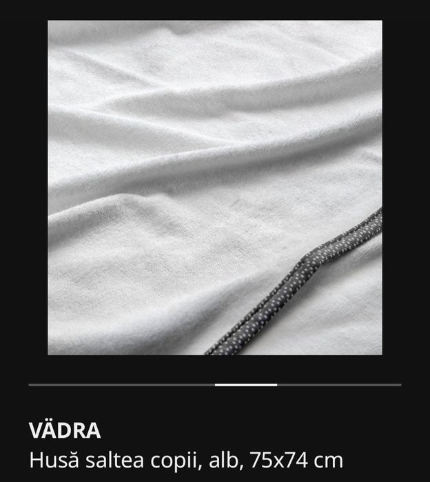 Masă de înfășat IKEA cu accesorii și saltea