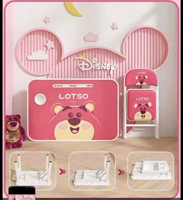 Детская парта со стулом Учебный стол для детей комплект детский стол