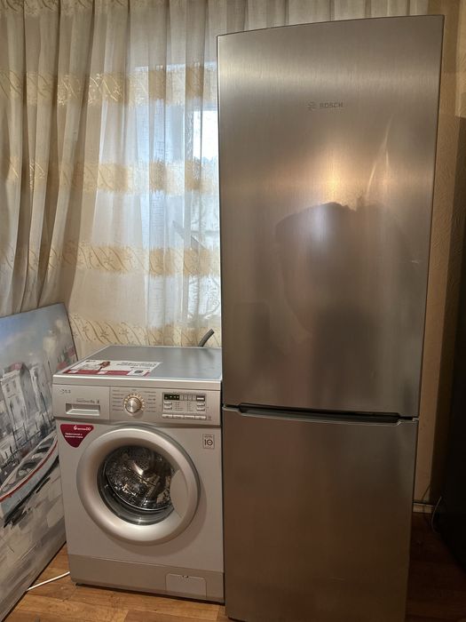 Холодильник стиралка Bosch LG