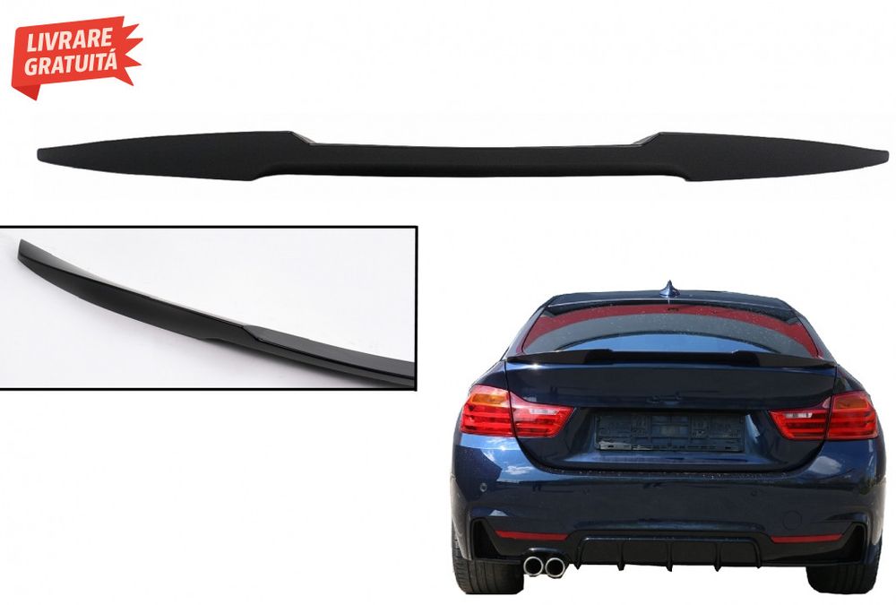 Eleron Portbagaj BMW Seria 4 F36 Gran Coupe (2014-2019) M4 Design Negr