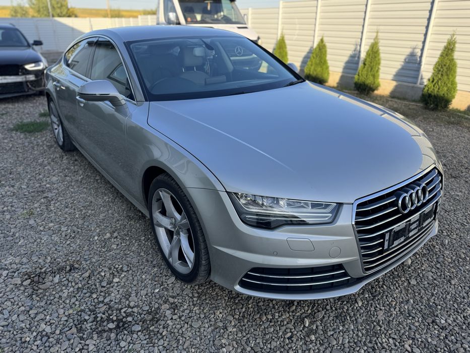 Aripi capota tragher faruri bara audi a7 4g facelift 2014/2017