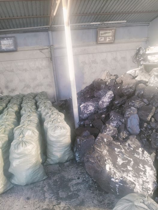 Продам уголь в мешках