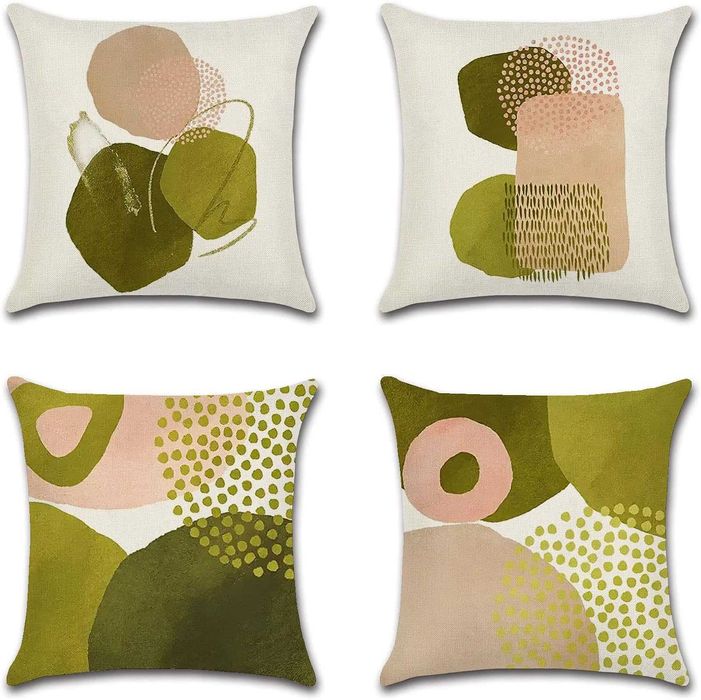 Wakasena Комплект калъфки за възглавници 4 бр. 45 x 45 см