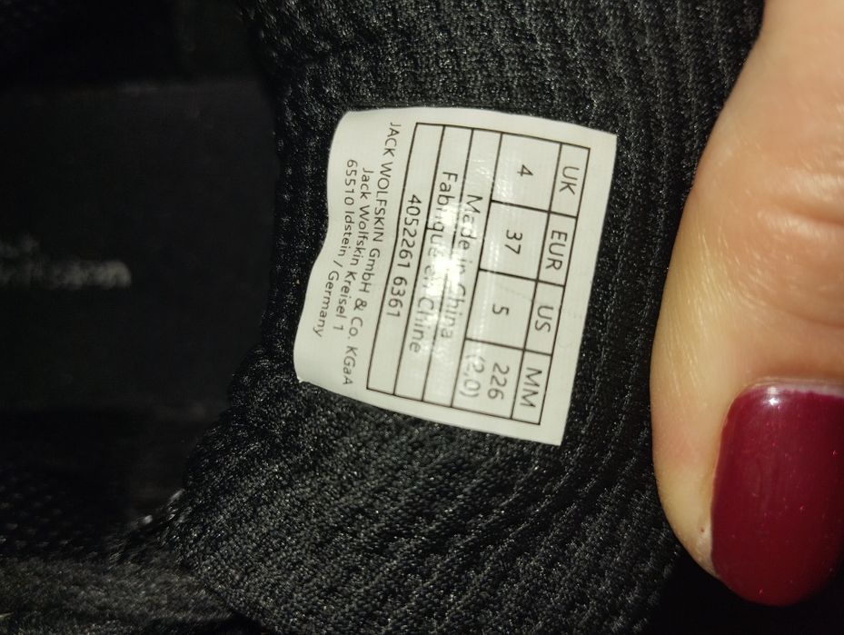 Adidași Jack Wolfskin măr.37