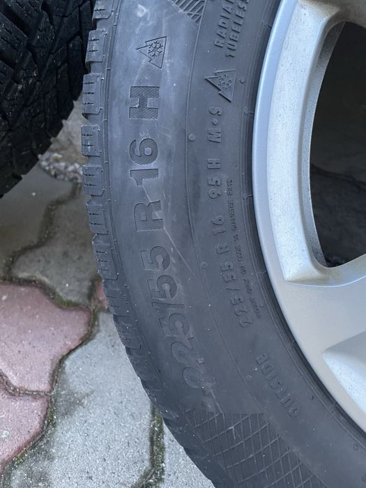 Jante audi 16 inch aluminiu cauciucuri de iarna 225/55/16