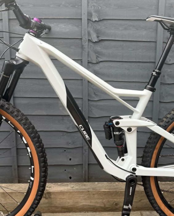 Cube Stereo 150 C:62 Race 29er Sram GX Mountain Bike Grey/Carbon