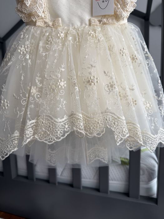 Rochie botez Anne Bebe