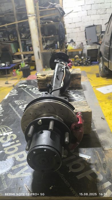 мост на Газель с тормозными дисками